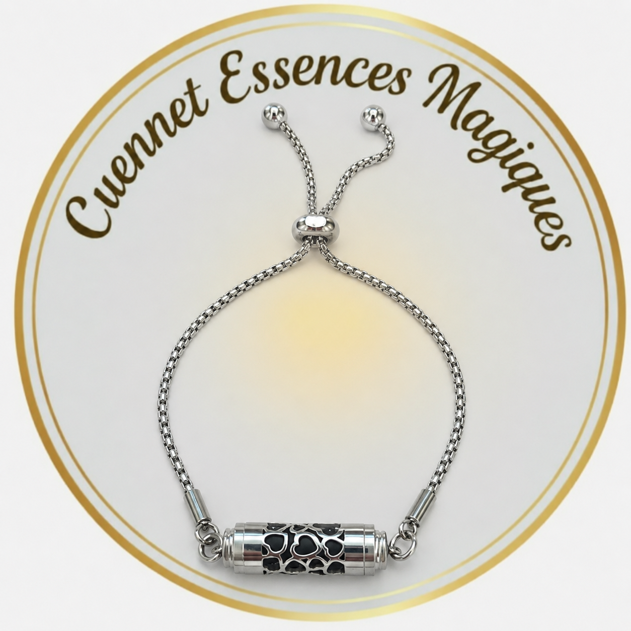 Bracelet à Fragrance Coeur