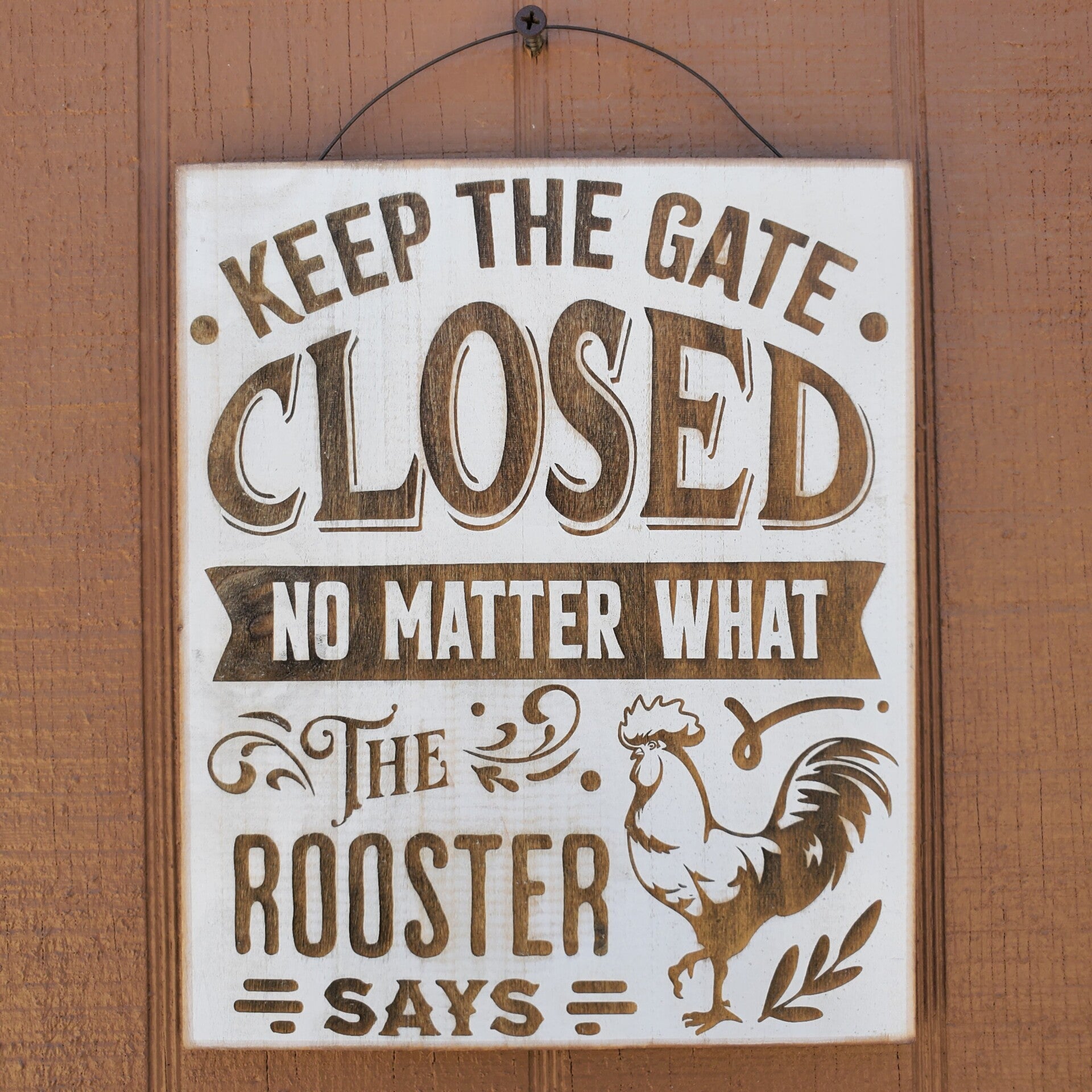 Keep the gate closed