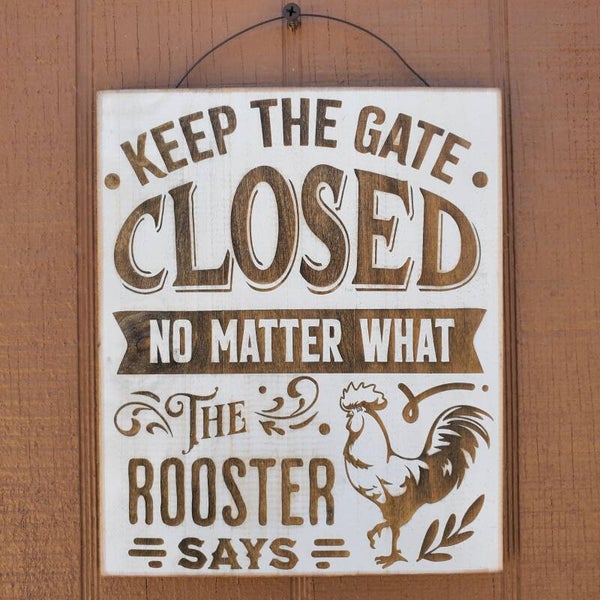 Keep the gate closed