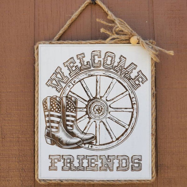 Welcome friends