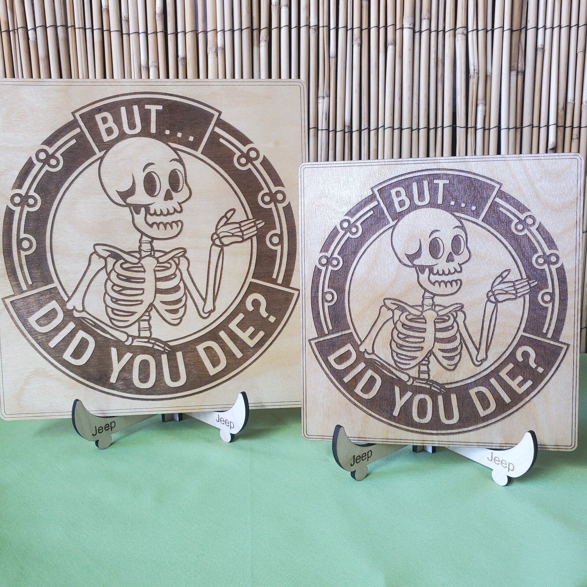 BUT...DID YOU DIE?