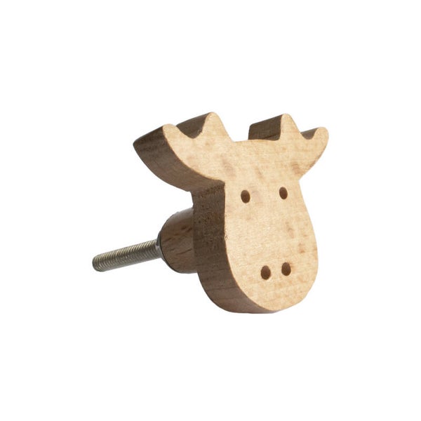 Kastknopje hout rendier