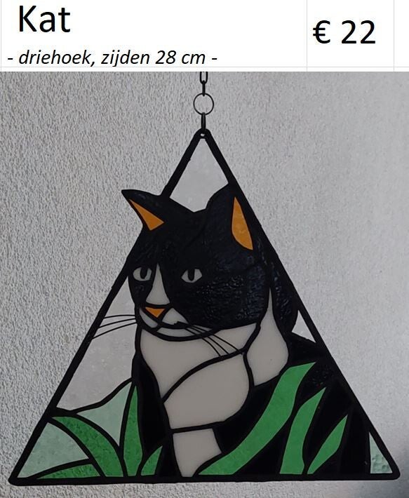 raamhanger glas in lood tiffany