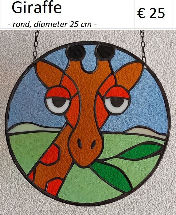 raamhanger glas in lood tiffany