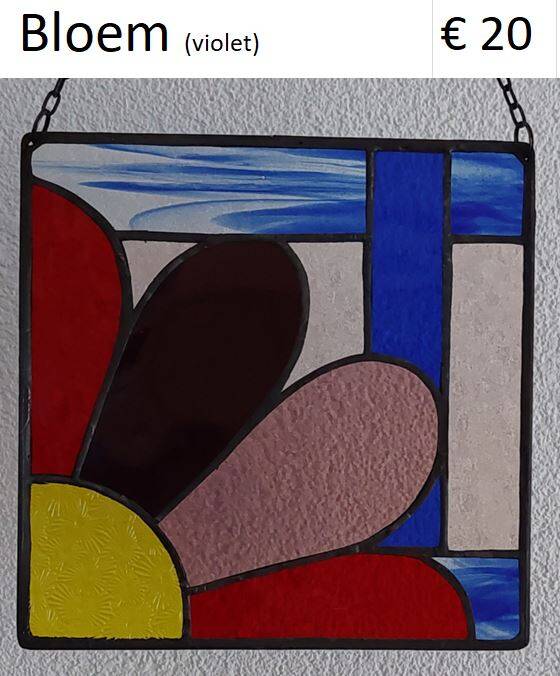 raamhanger glas in lood tiffany