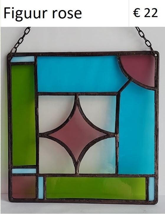 raamhanger glas in lood tiffany