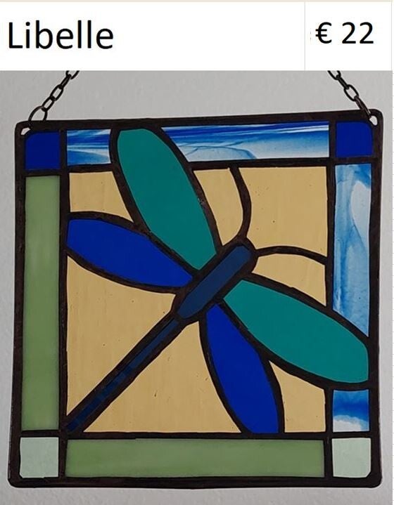 raamhanger glas in lood tiffany