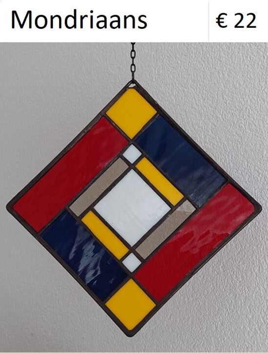 raamhanger glas in lood tiffany