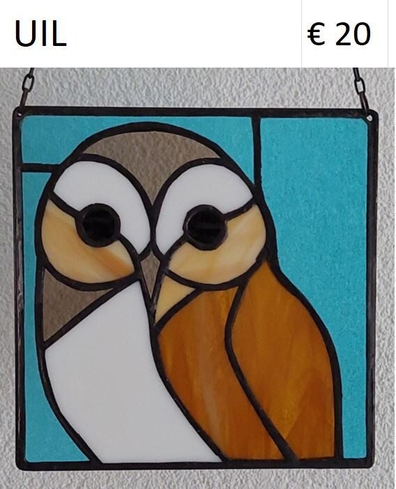 raamhanger glas in lood tiffany