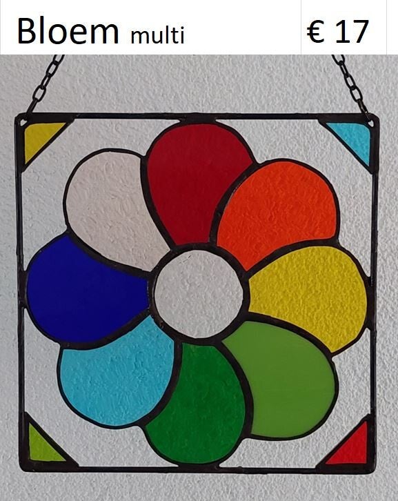 raamhanger glas in lood tiffany