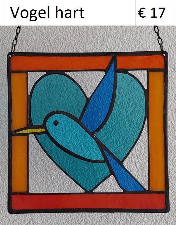 raamhanger glas in lood tiffany