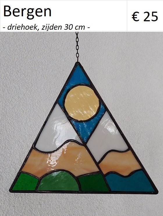 raamhanger glas in lood tiffany