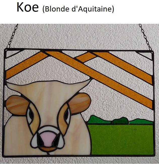 divers glas in lood tiffany