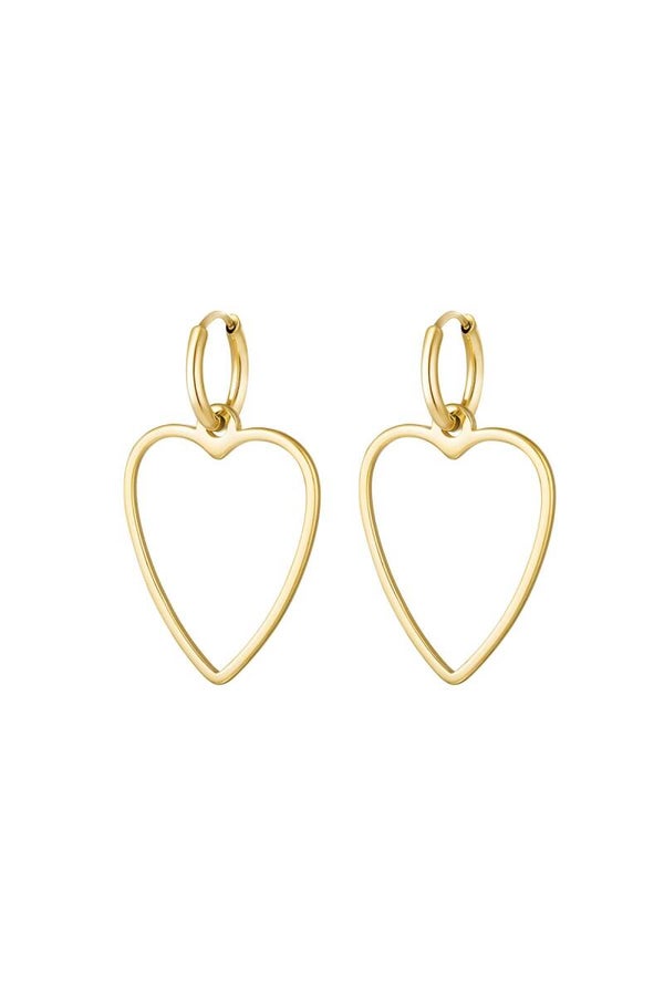 Heart earrings