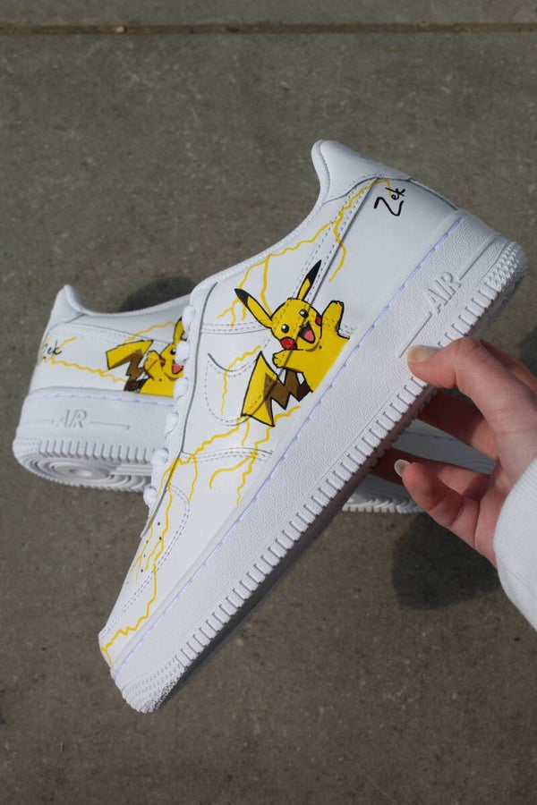 Custom schoenen ´Pikachu´