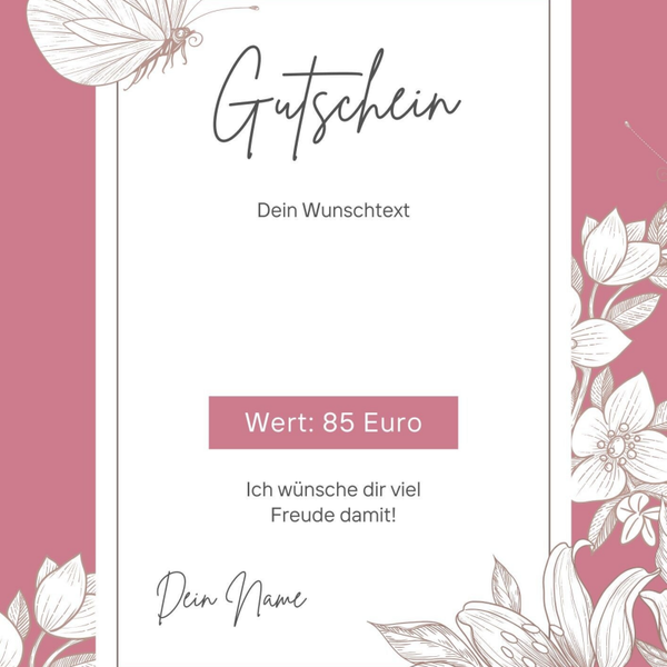 Gutschein 85€