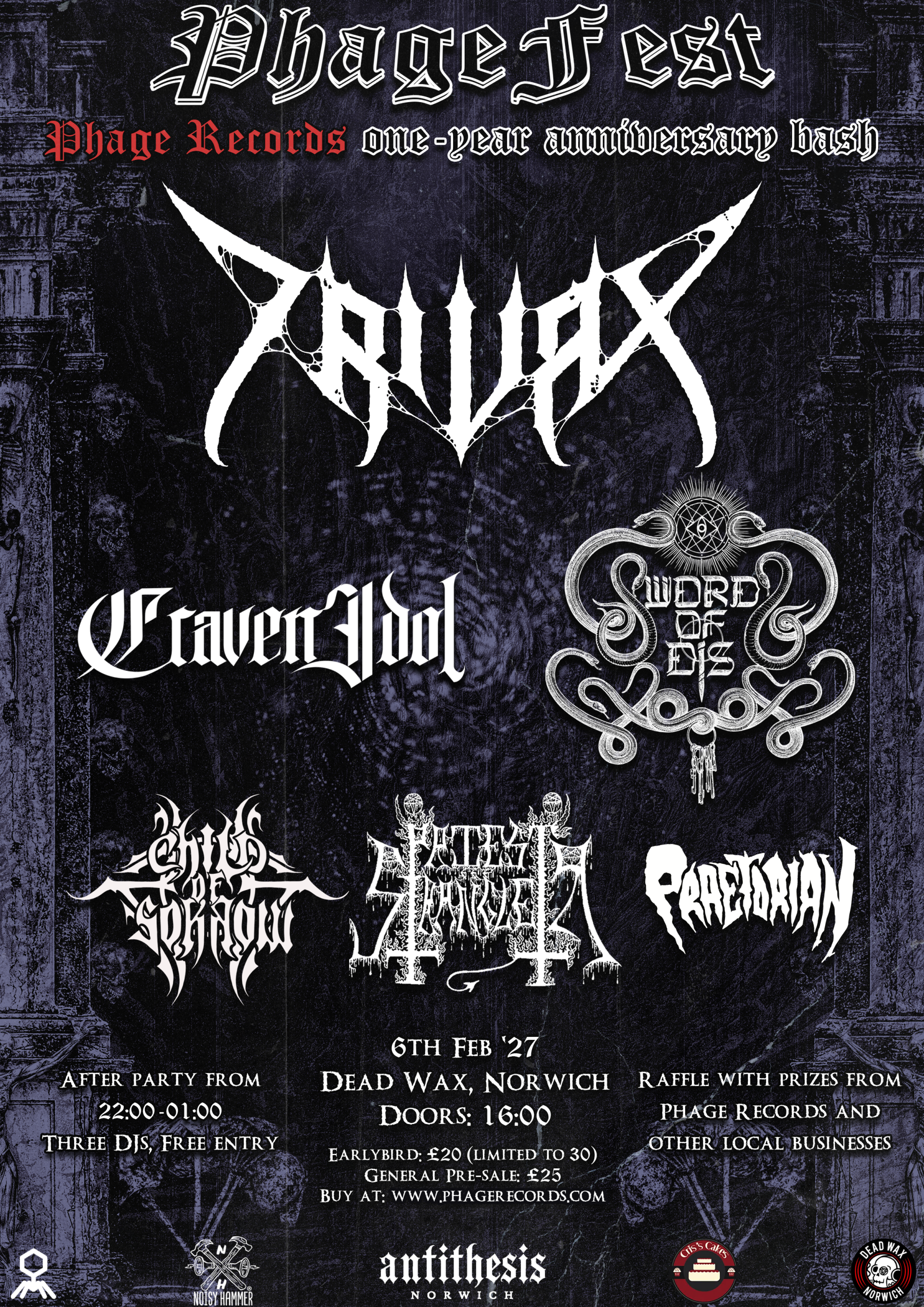 Phage Fest EARLY BIRD ticket