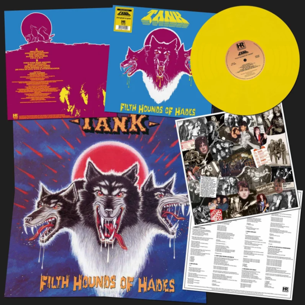 Tank ‎– Filth Hounds Of Hades (Yellow Vinyl)