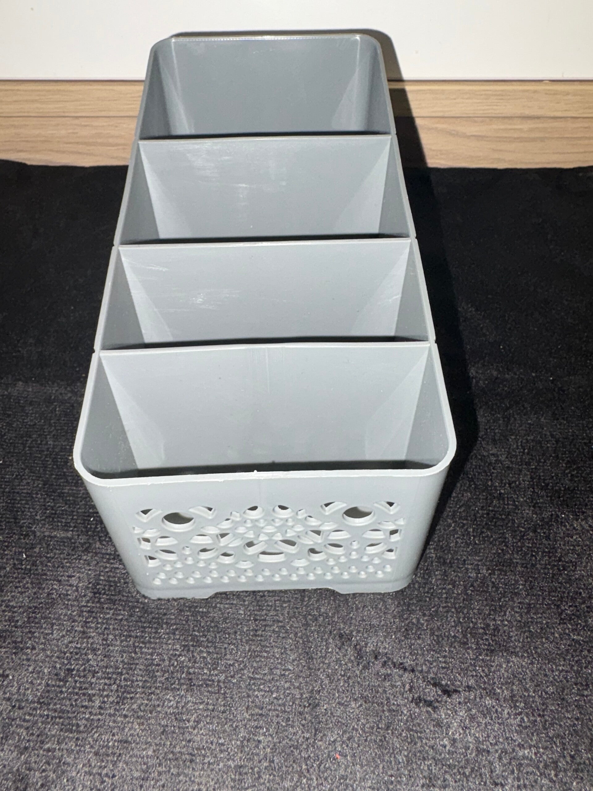 Aufbewahrungs Boxen Grau