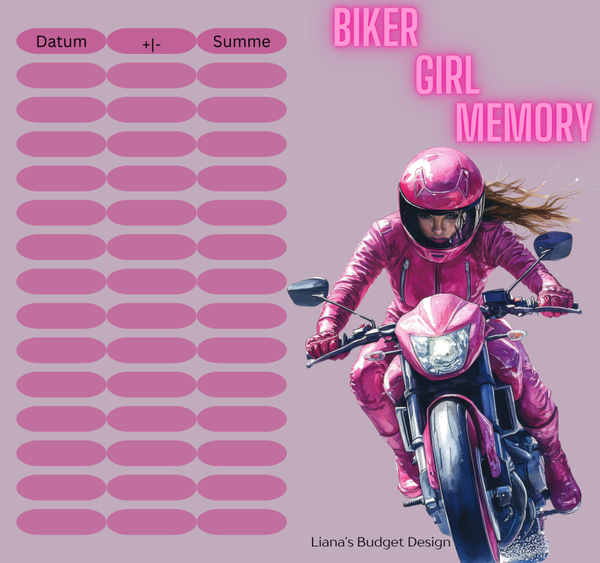 Biker Girl Memory