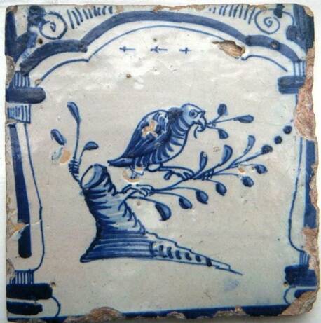 tegelvogelpapegaaipoorttegel17eeeuw17sept201945.jpg
