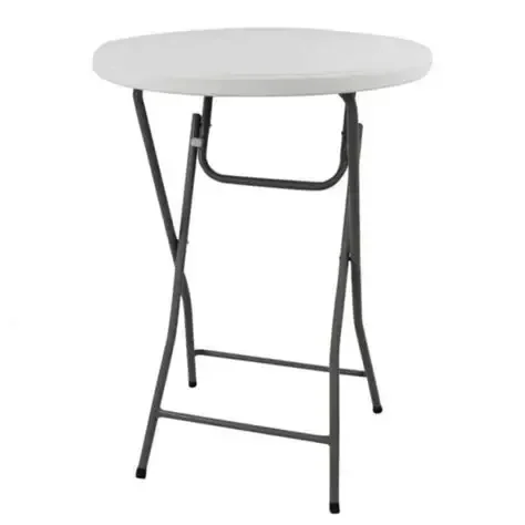 Visoki sklopivi barski stol bez navlake
