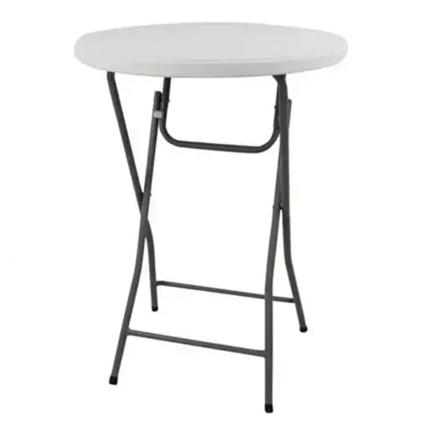 Visoki sklopivi barski stol bez navlake