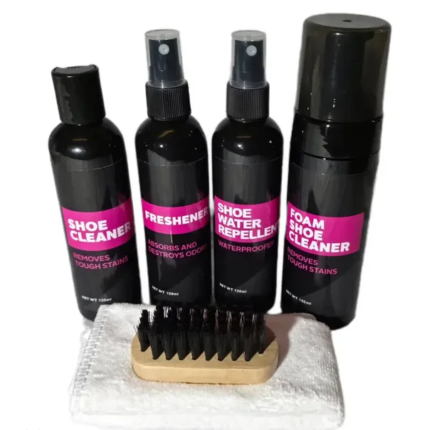 Sneaker & Schuhpflege Set – Premium Reinigungsset für Leder & Textil