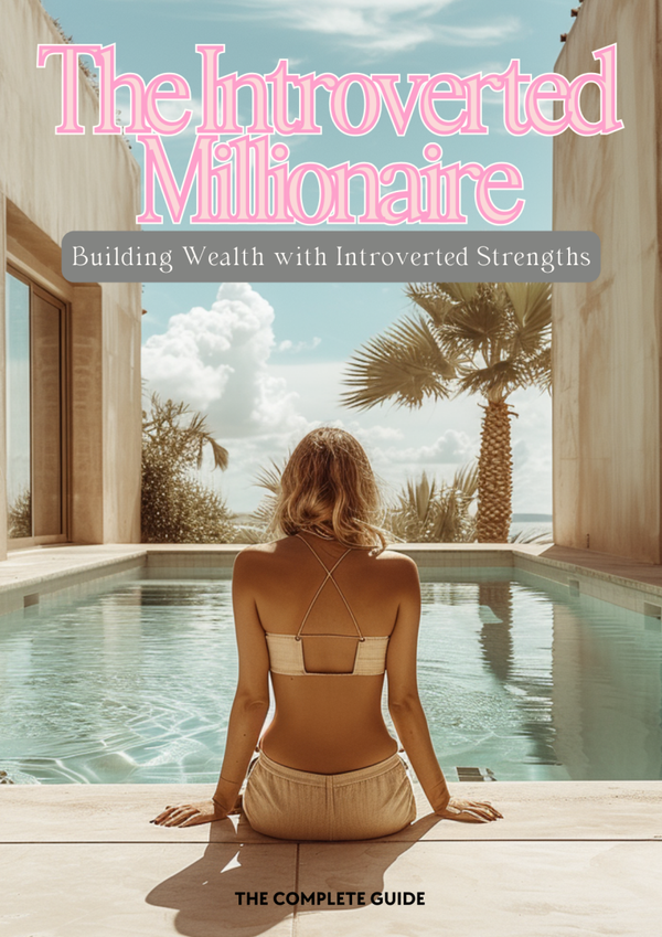 The Introverted Millionaire Guide PLR | MRR with Bonus Journal | Wealth Building for Introverts, Quiet Success Strategies, Financial Independence Tools