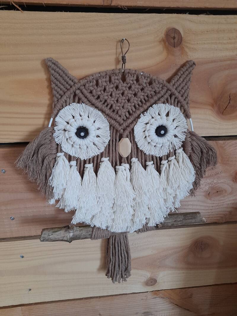 Model Owl € 35,- / 50x34 cm