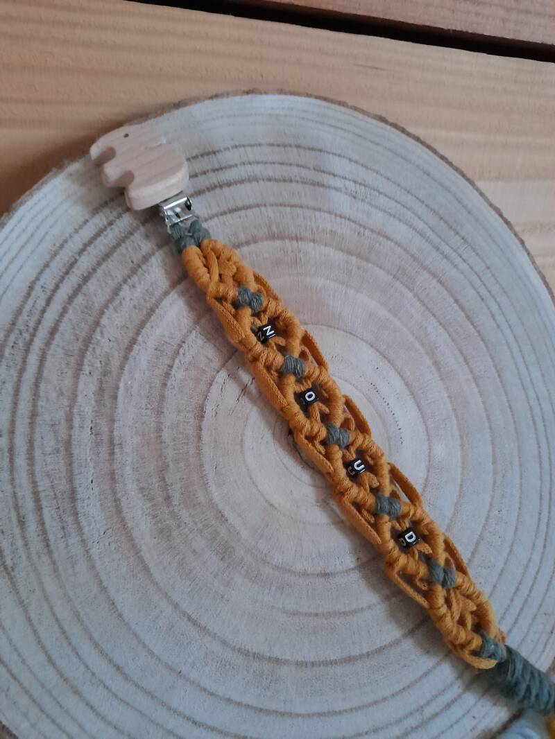 Model Popy € 15,- met eigen naam en keuze uit diverse klem vormen klemmen 30 cm