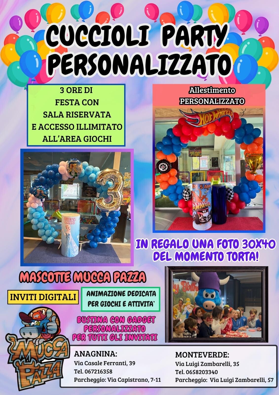 Pacchetto Party su Misura