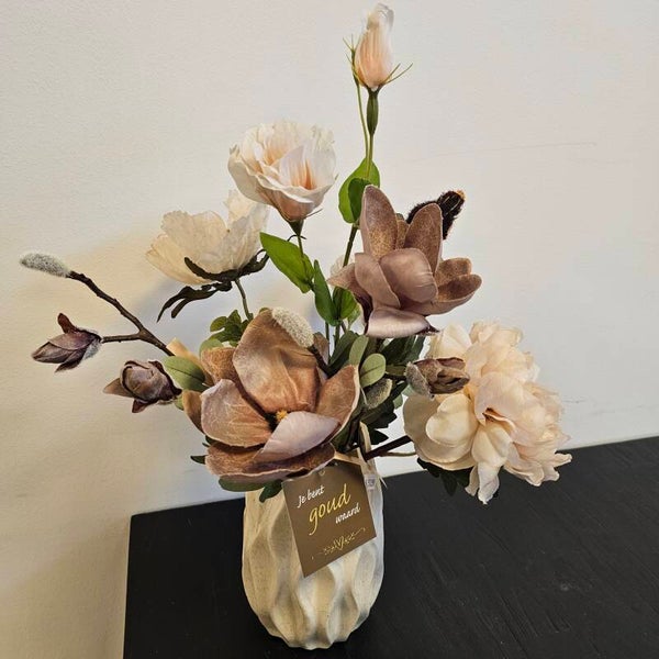 Boeket Claire incl vaas