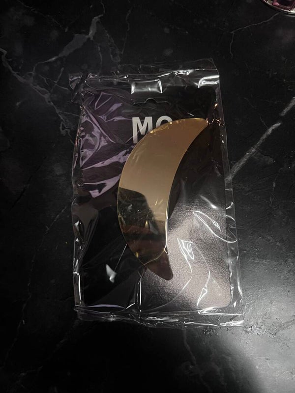 MC haarclip goud