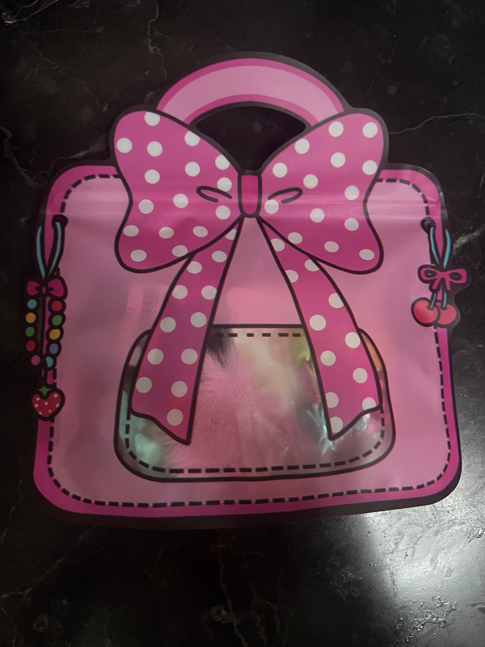 Verassing tasje roze (meisje)