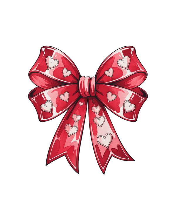 hartjes strik  - Strijkapplicatie