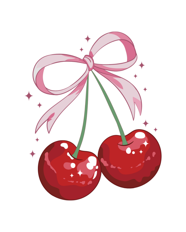 Kersen - DTF strijkapplicatie