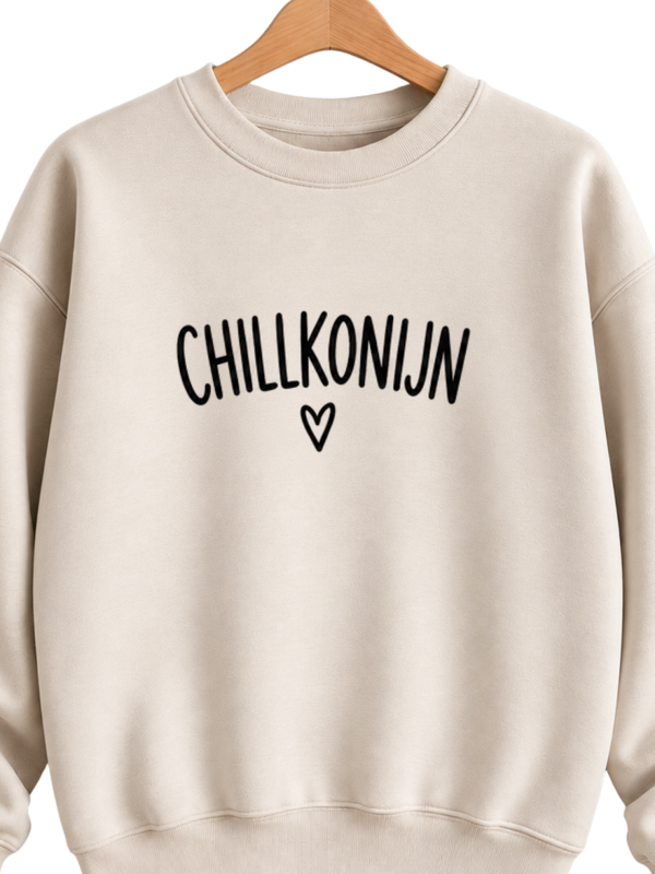 Chillkonijn - strijkapplicatie