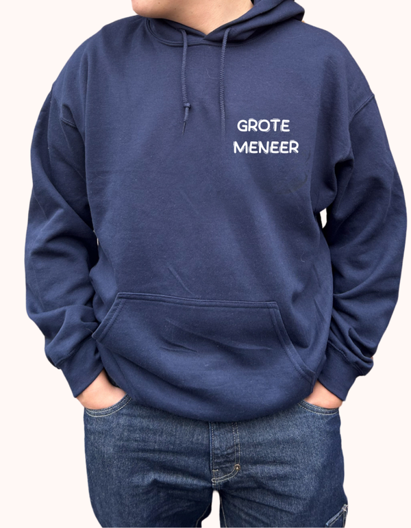Hoodie 'grote meneer' - Heren