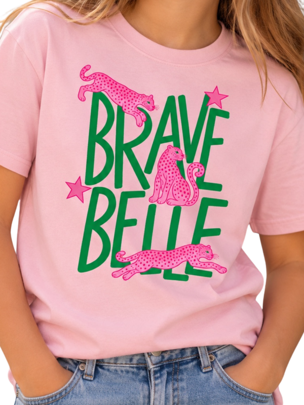 Brave belle - strijkapplicatie