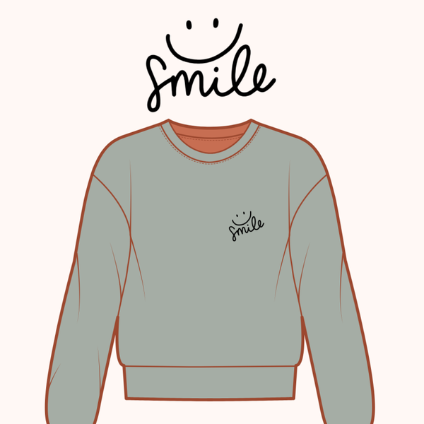 Strijkapplicatie 'smile'