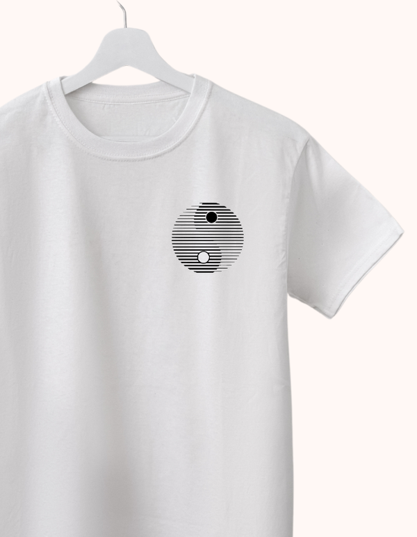 Strijkapplicatie 'Ying Yang'