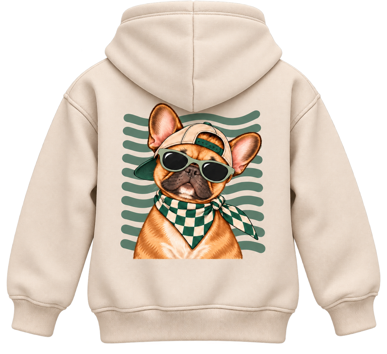 Coole Bulldog  - strijkapplicatie