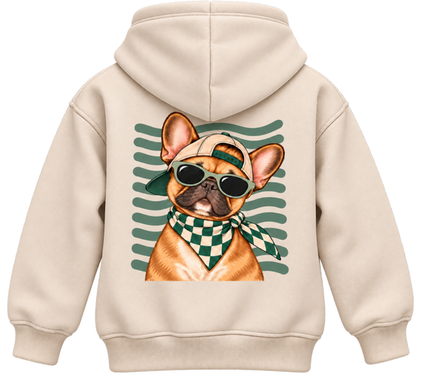 Coole Bulldog  - strijkapplicatie