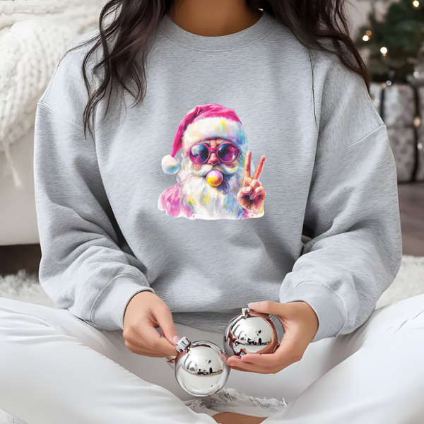 kerstman retro bubble gum  - DTF TRANSFER