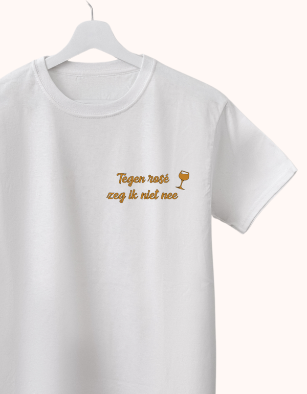 Strijkapplicatie 'tegen rosé zeg ik niet nee'