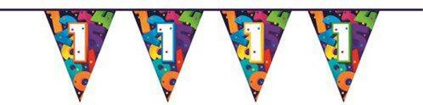 Vlaggenlijn 1 jaar (cijferlijn)