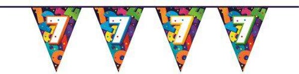 Vlaggenlijn 7 jaar (cijferlijn)