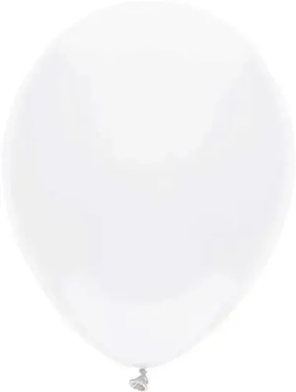 Ballon wit pastel 12'