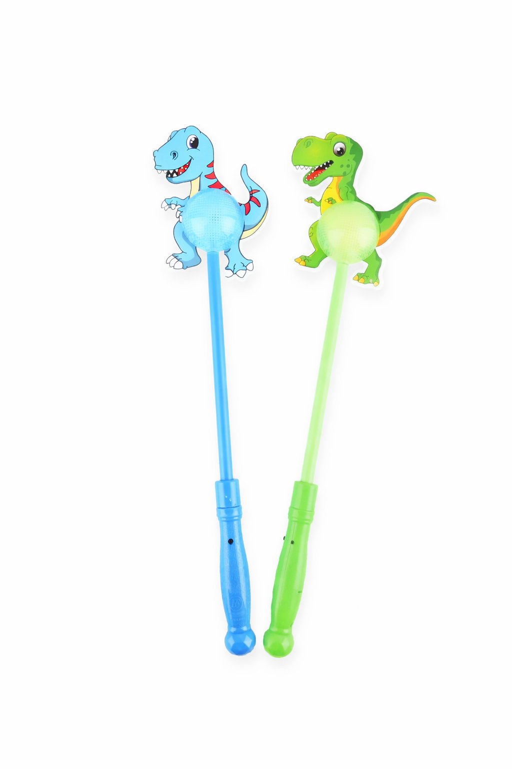 Magische Dino LED Lichtstaf – Interactieve T-Rex Toverstaf met Lichteffecten – Inclusief Batterijen Blauw of Groen